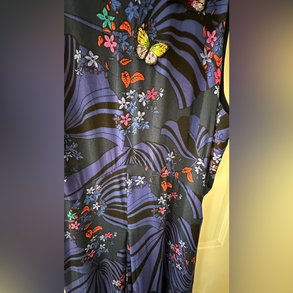 🦋Anthropologie Moulinette Soeurs Floral Wide Leg Jumpsuit 🦋 - Picture 7 of 14